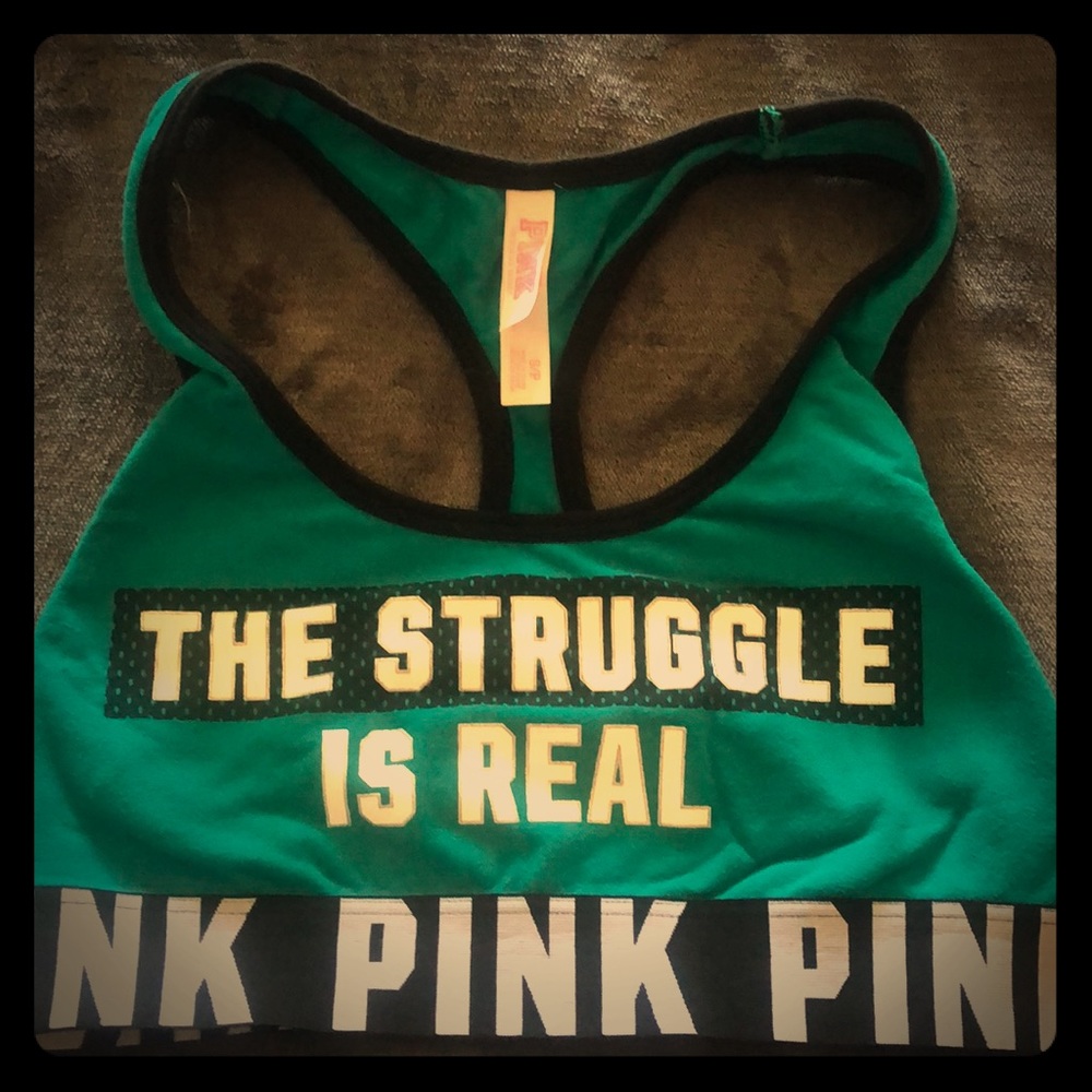 VICTORIAS SECRET PINK SPORTS BRA